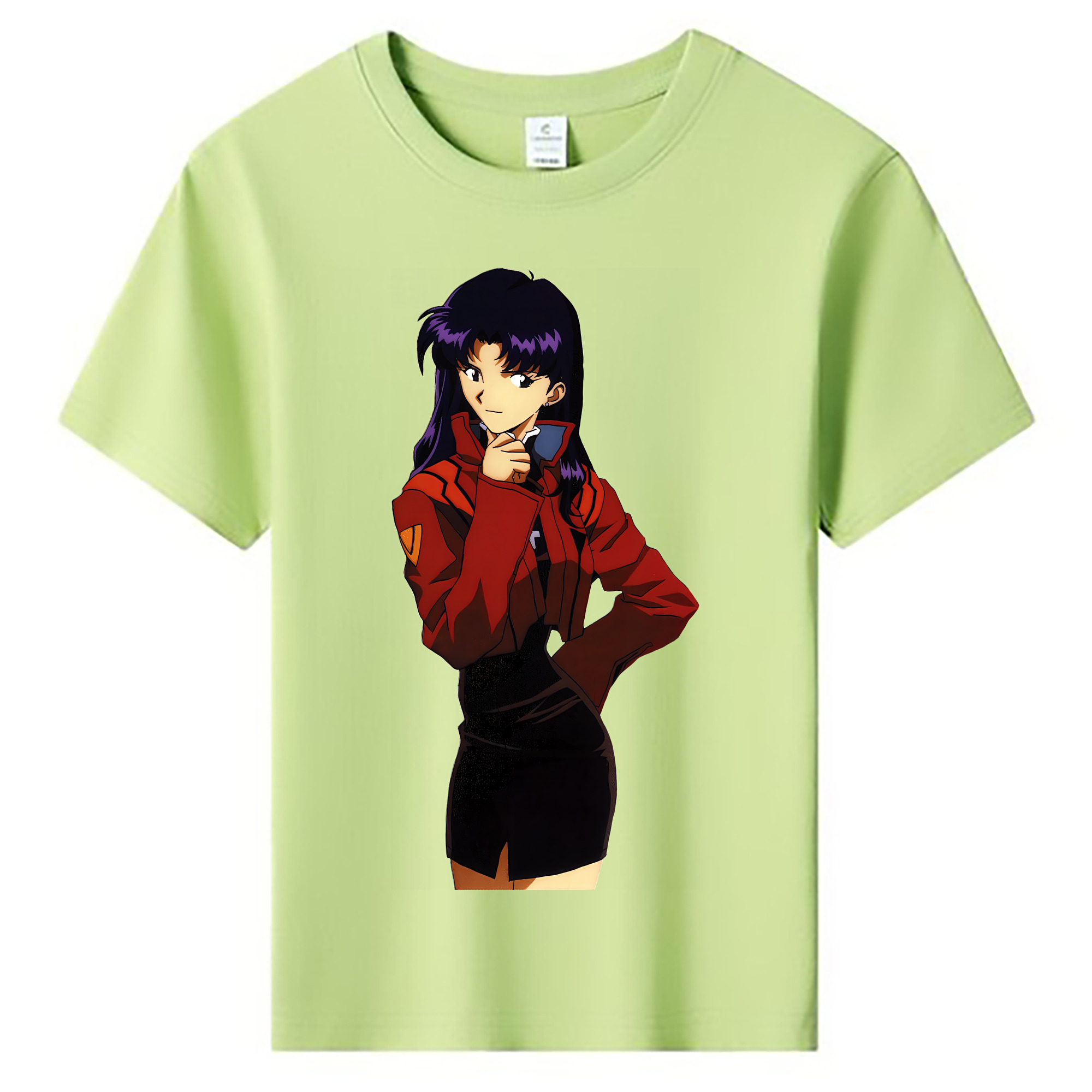 （画像用） EVA 新世紀エヴァンゲリオン 綿100％キッズTシャツ（フロントプリント）